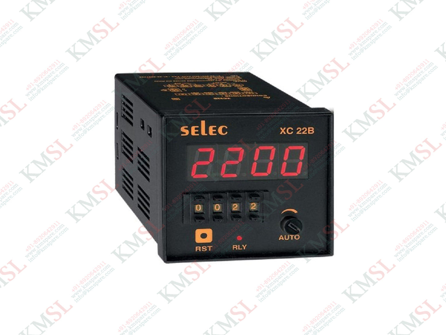 Selec Thumbwheel Counter, XC22B-4-230