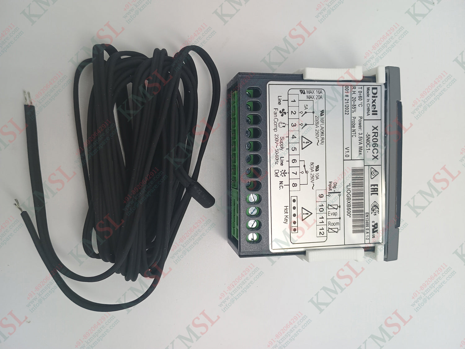 Temperature Controllar, XR06CX DIXELL