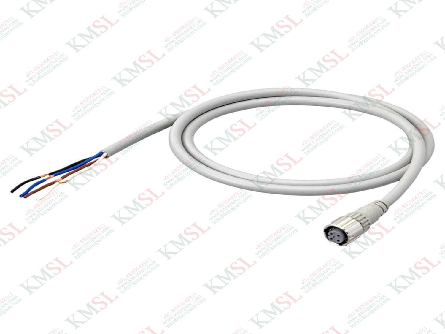 Omron Connector Cable, XS2F-D421-D80-F Omron