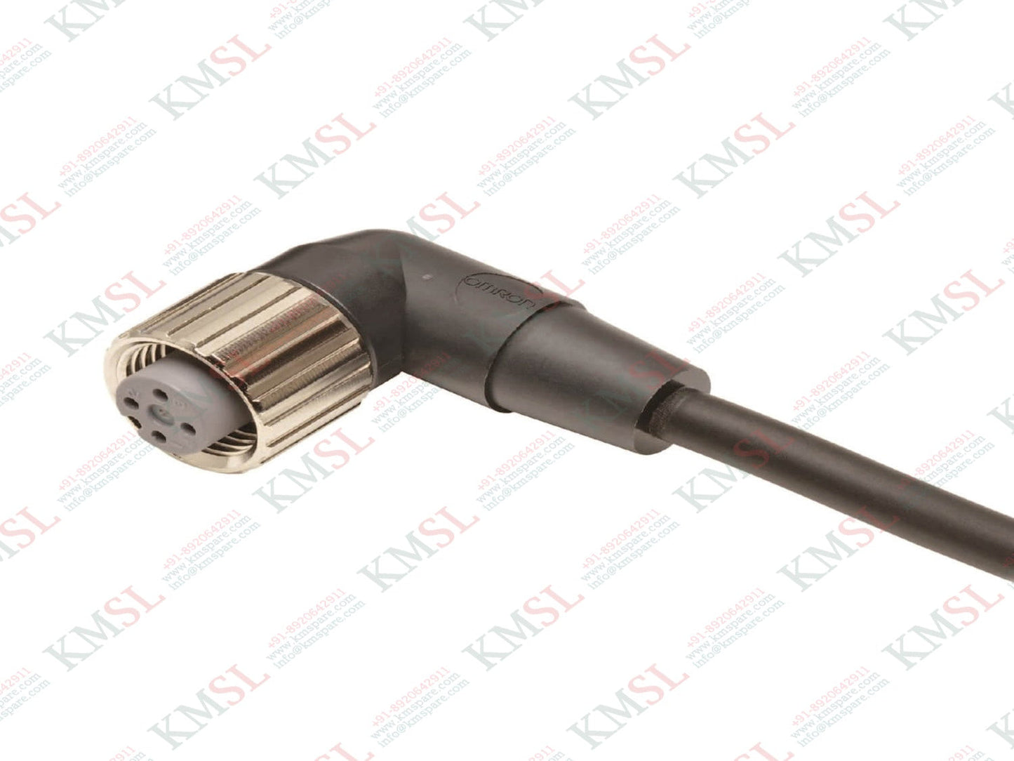 XS2F-M12PVC3A2M Omron Connector Cable – Reliable Industrial Automation Cable | KMSPARE