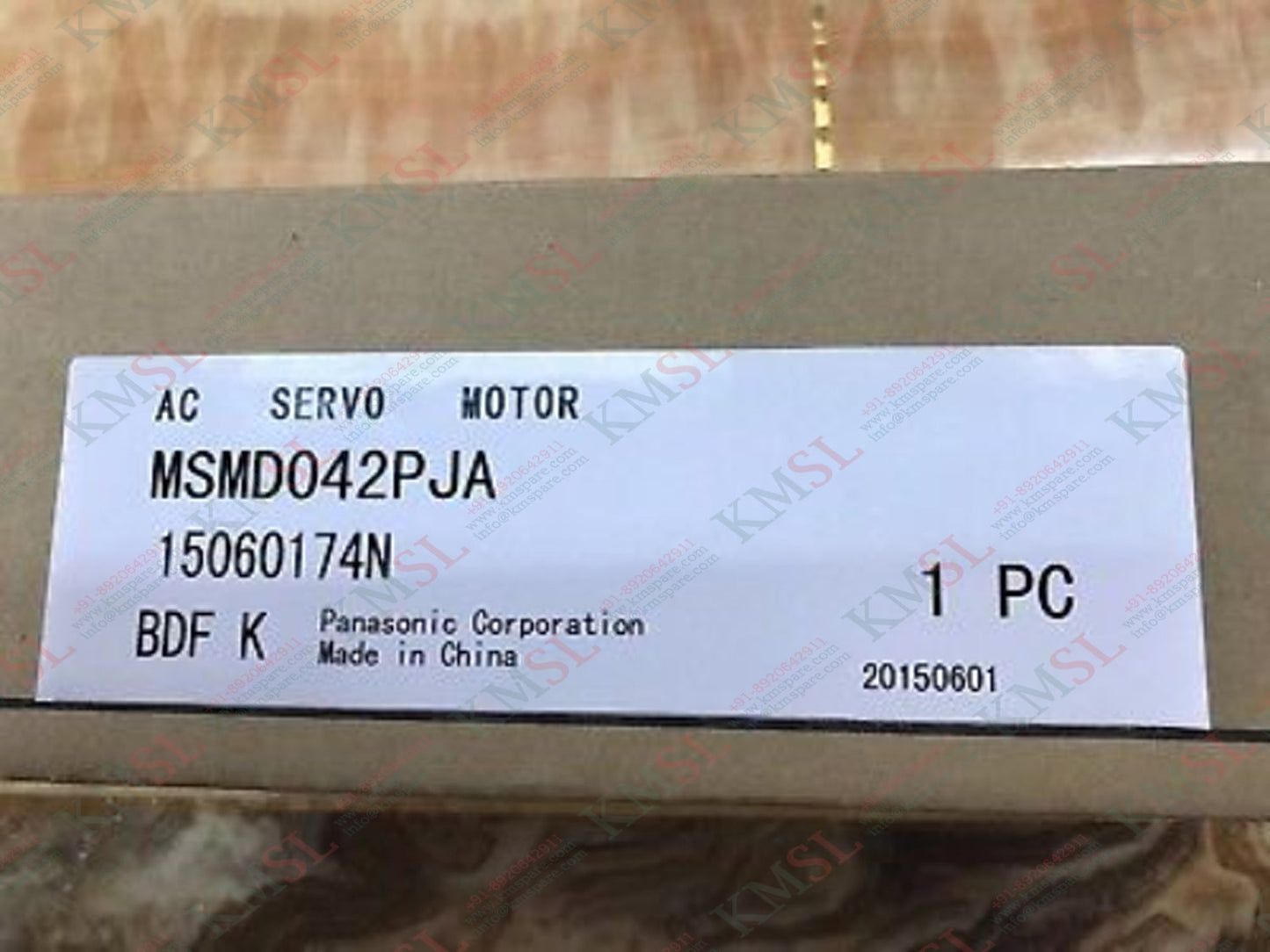 MSMD042PJA Panasonic, Panasonic AC Servo Motor