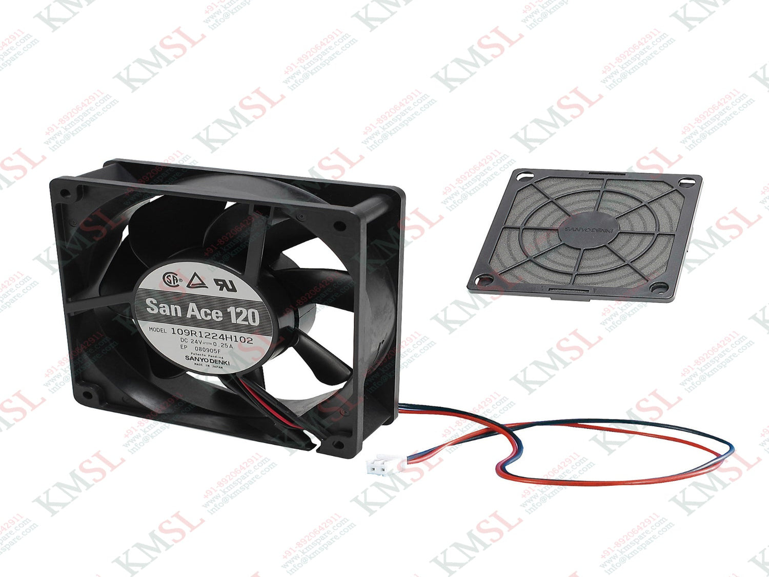 109R1224H102 Sanyo, Sanyo Denki Cooling Fan