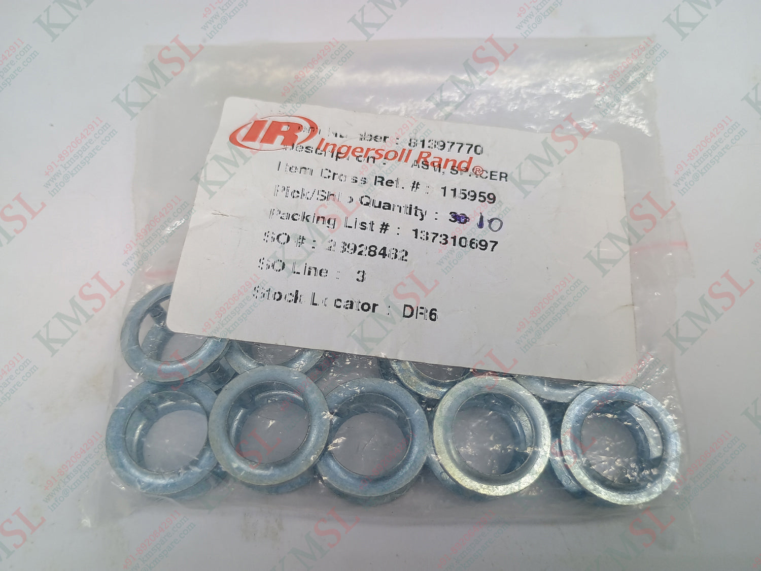 116.38 ARO Aluminum Washer – Industrial Spare Part | KMSPARE