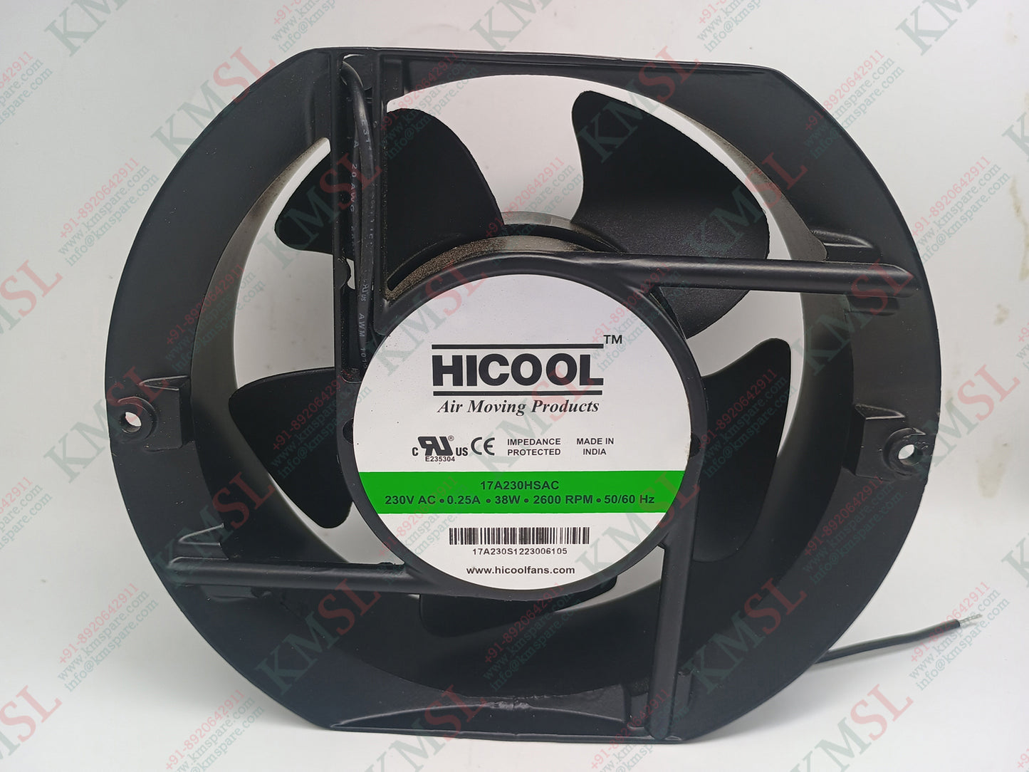 12A230HSAC HICOOL Air Cooling Fan | Industrial AC Fan – KMSPARE