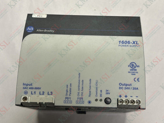 1606-XL480E-3W Allen Bradley Power Supply – Industrial Automation | KMSPARE