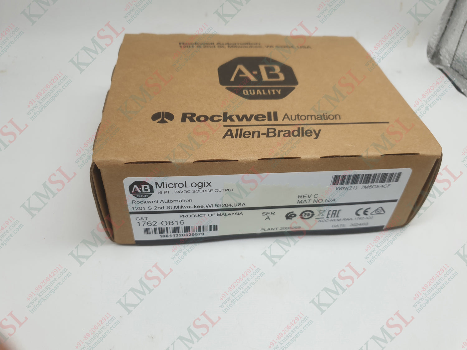 1762-OB16 Allen Bradley Output Module | KMSPARE LINK PVT LTD