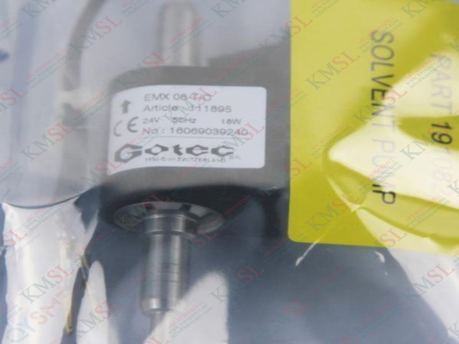 191082 Gotec Solvent Pump | Industrial Solvent Transfer – KMSPARE ...