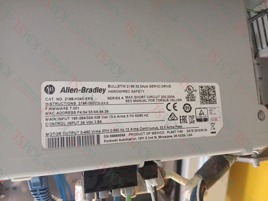 2199-H040-ERS Allen, Allen Braldey Servo Drive