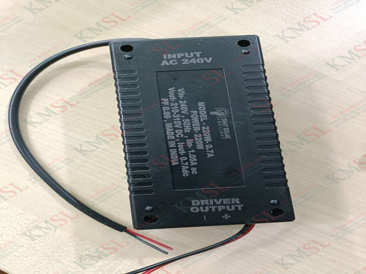 220W-0.7A Philips LED Driver | Constant Current LED Power Supply | KMSPARE