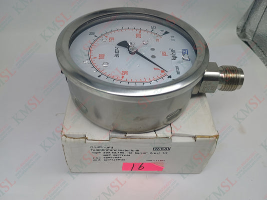 232.53.100 WIKA Pressure Gauge – Industrial Measurement | KMSPARE