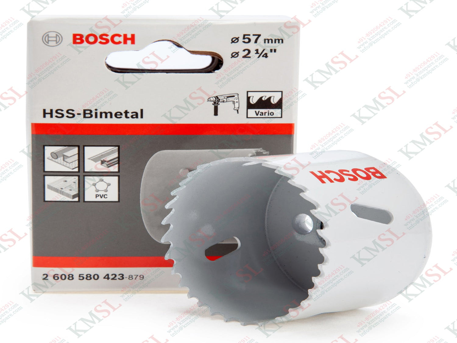 2608580404 Bosch Metal Hole Saw – Industrial Cutting Tool | KMSPARE