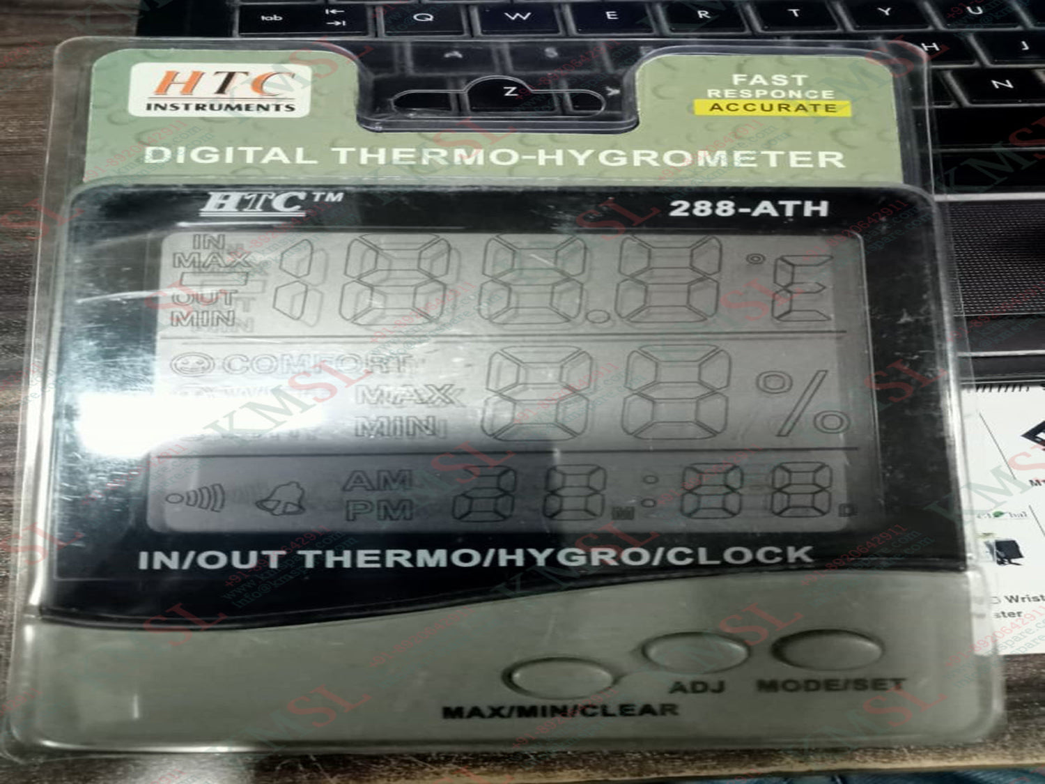 288-ATH HTC Hygro Thermometer | Digital Humidity & Temperature Meter | KMSPARE