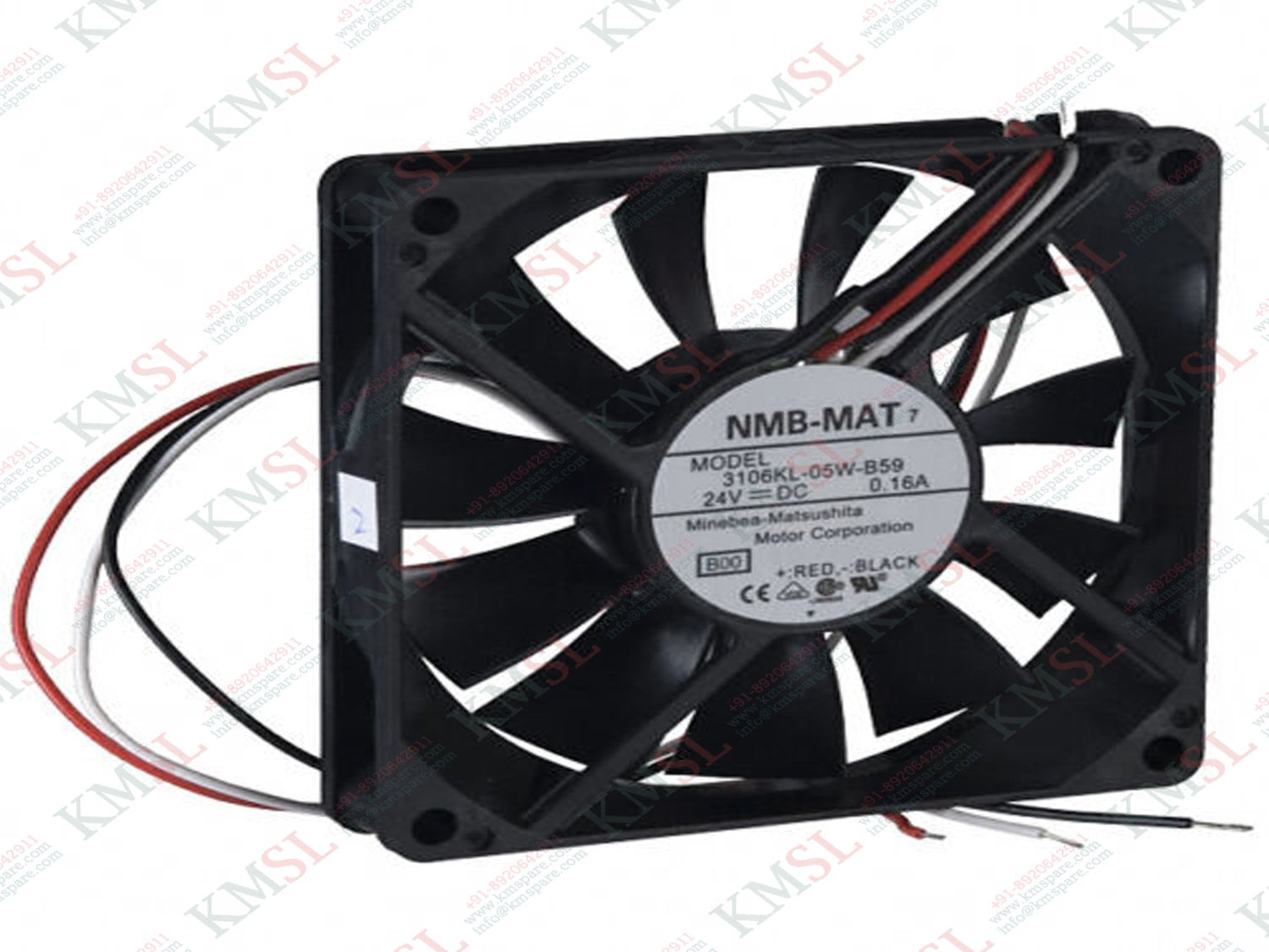 3106KL-05W-B59 NMB-MAT Cooling Fan | Industrial DC Fan | KMSPARE