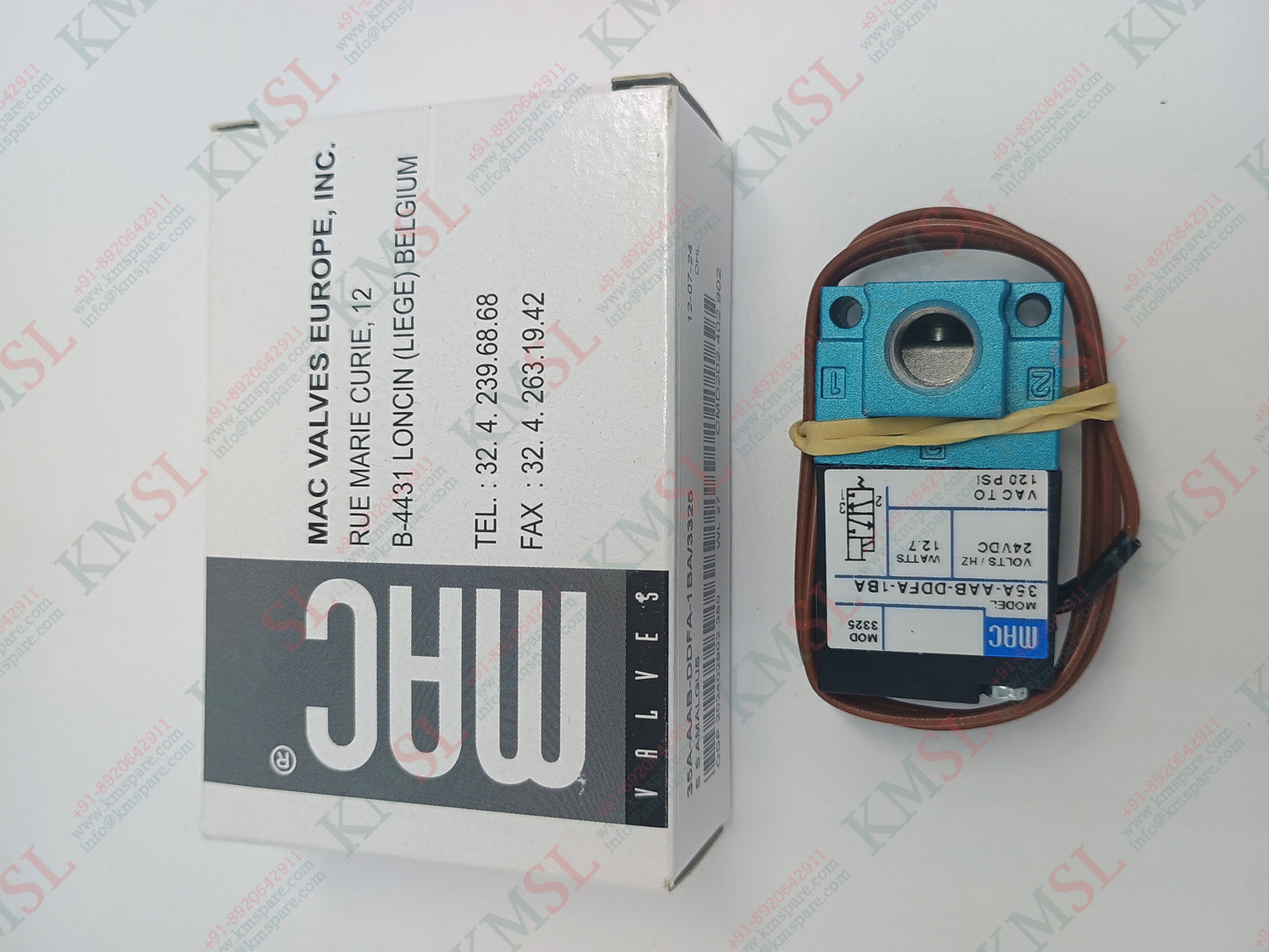 35A-AAB-DDFA-1BA-3325 MAC Solenoid Valve – Pneumatic Control | KMSPARE