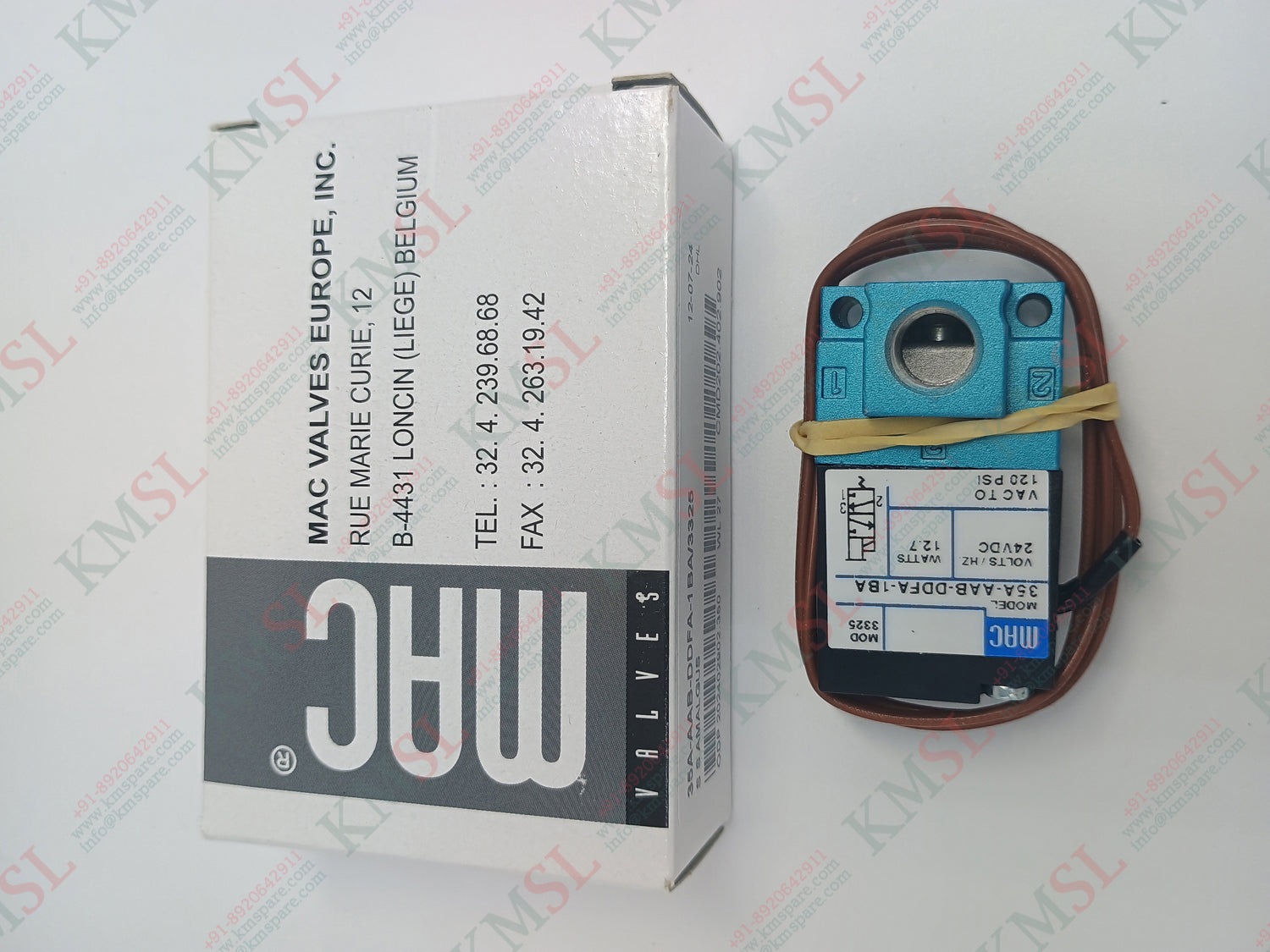 35A-AAB-DDFA-1BA-3325 MAC Solenoid Valve – Pneumatic Control | KMSPARE