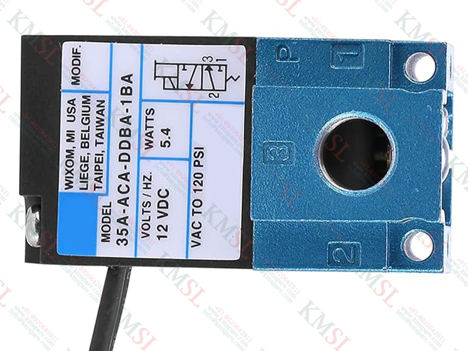 35A-ACA-DDAA-1BA MAC Solenoid Valve | Industrial Pneumatic Control | KMSPARE