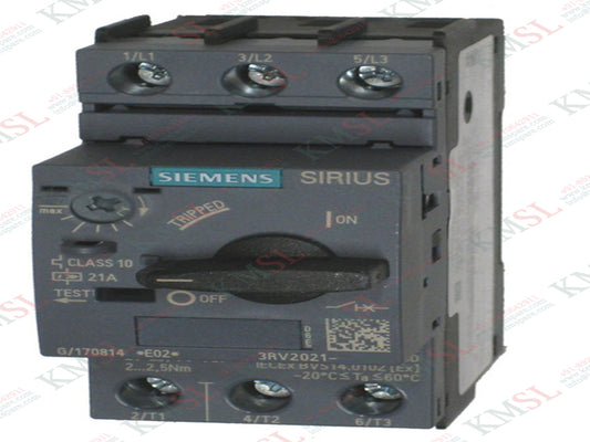 3RV2021-0GA10 Siemens Circuit Breaker | Industrial Protection Switch | KMSPARE