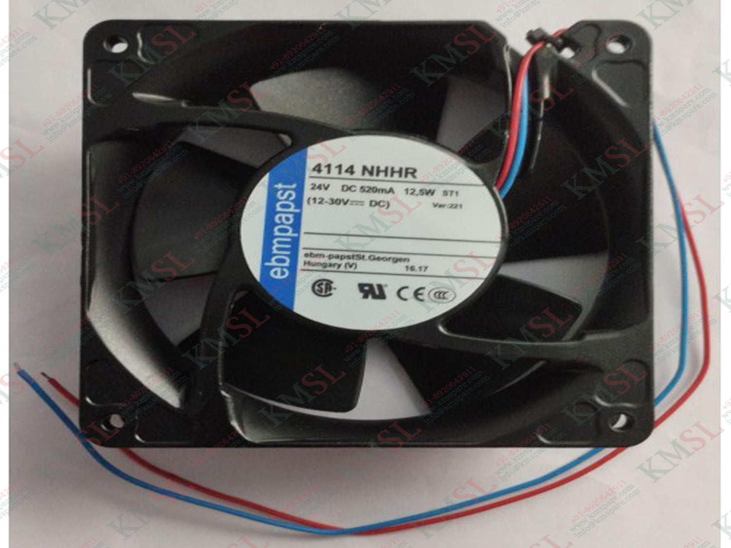 4114-NHHR EBM-Papst Cooling Fan | Industrial AC Axial Fan | KMSPARE