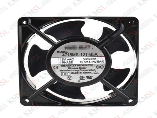 4715MS-12T-B5A NMB-MAT Cooling Fan | Industrial DC Fan | KMSPARE
