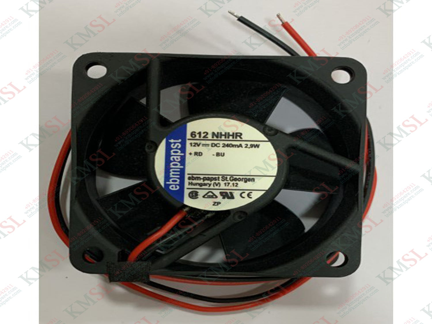 612-NHHR EBM Papst Cooling Fan | KMSPARE Link Pvt Ltd
