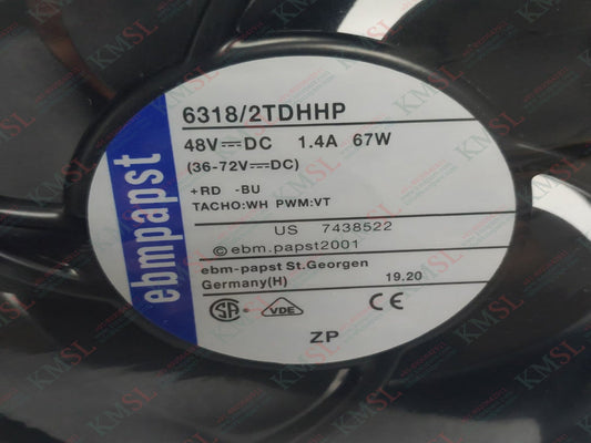 6318/2TDHHP EBM Papst Cooling Fan | KMSPARE Link Pvt Ltd