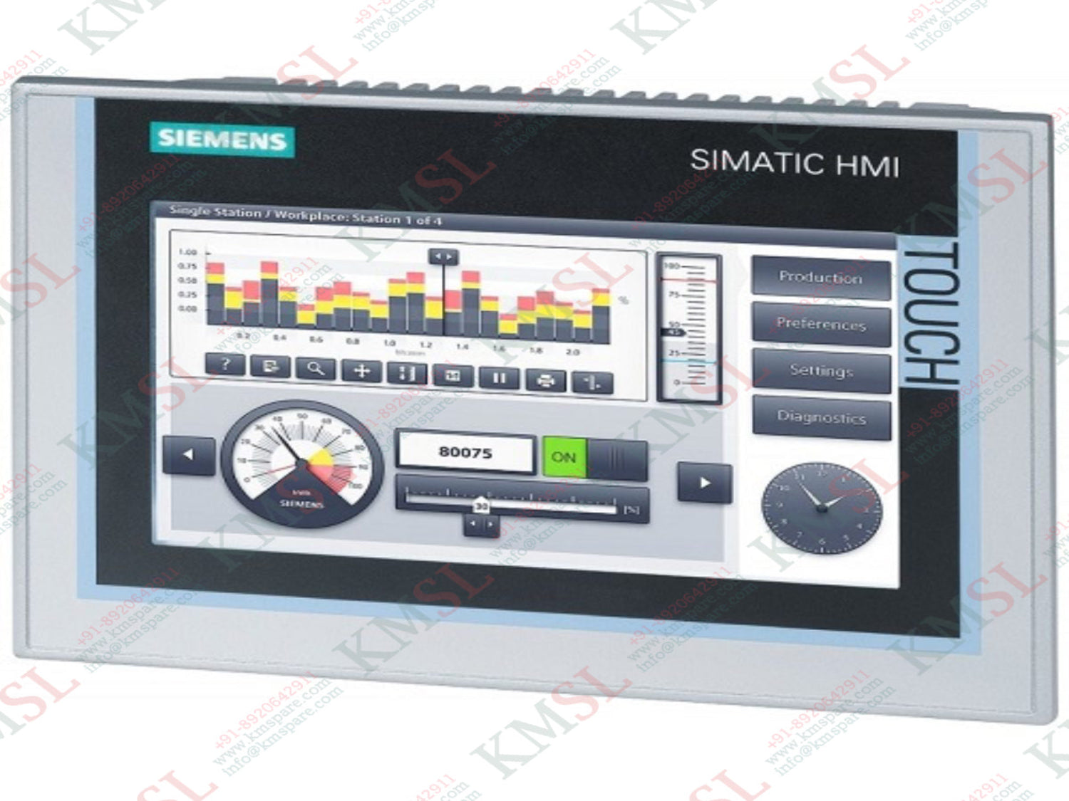 6AV2124-1MC01-0AX0 Siemens SIMATIC HMI | Industrial Touch Panel | KMSPARE