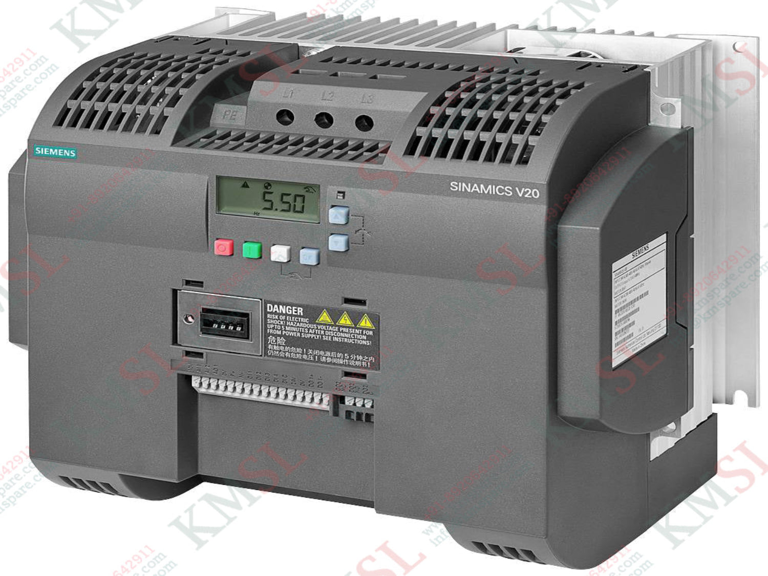 6SL3210-5BE17-5UV0 Siemens Inverter Drive | SINAMICS Variable Frequency Drive | KMSPARE