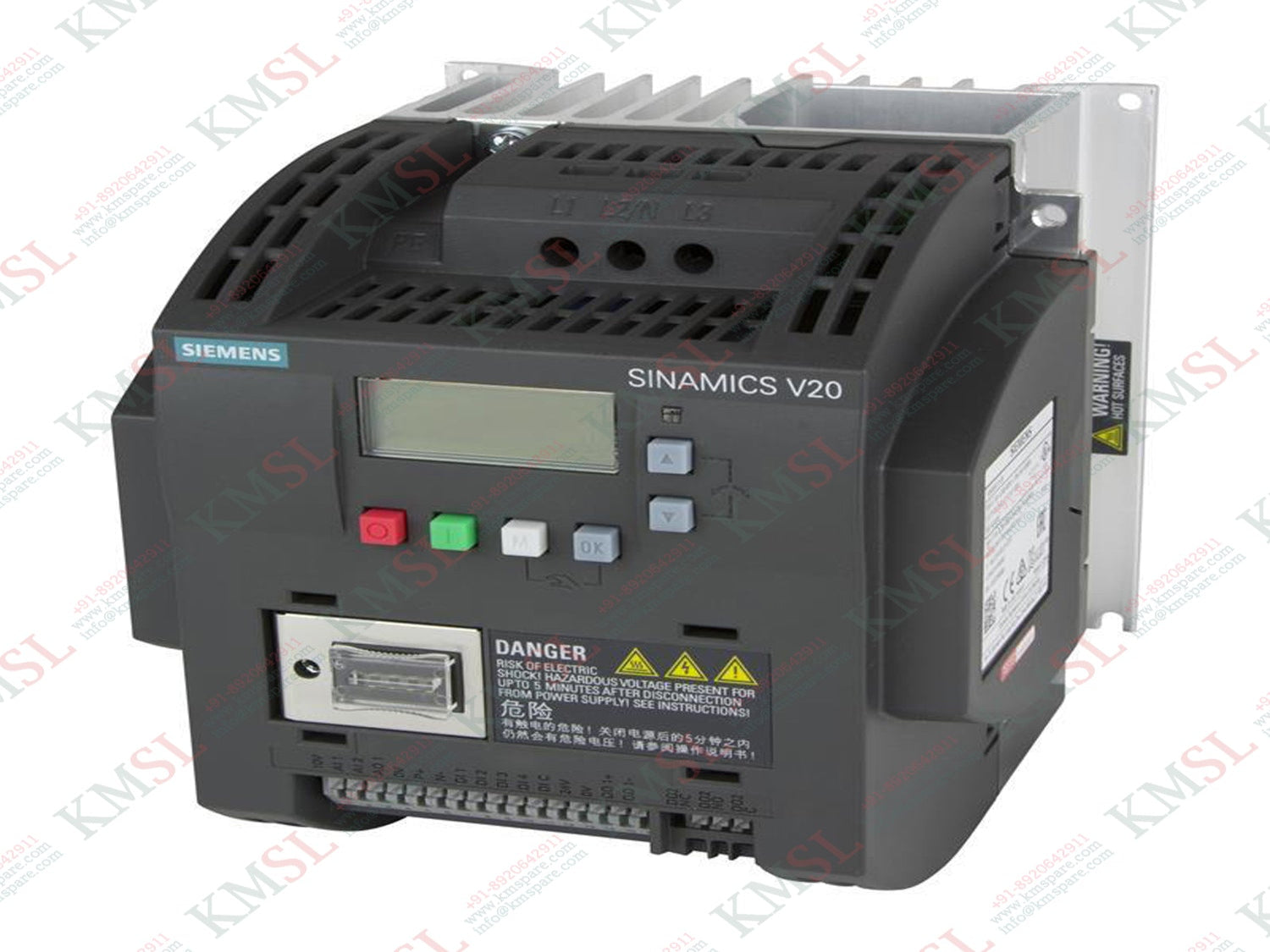 6SL3210-5BE23-0UV0 Siemens AC Drive | SINAMICS Variable Frequency Drive | KMSPARE