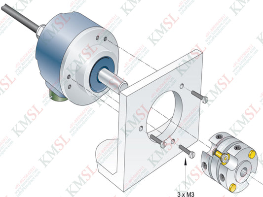 8.KIH50.8351.0250 Kubler, Kubler Rotary Encoder