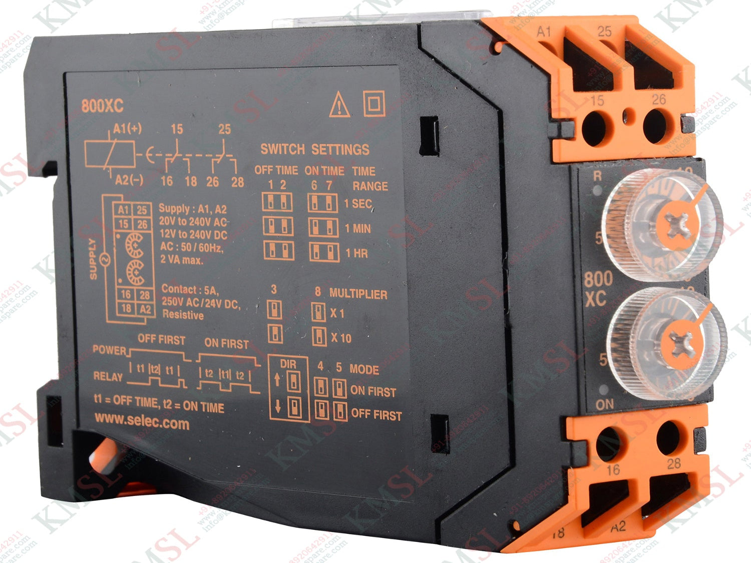 800XC Selec Cyclic Timer – Industrial Automation | KMSPARE