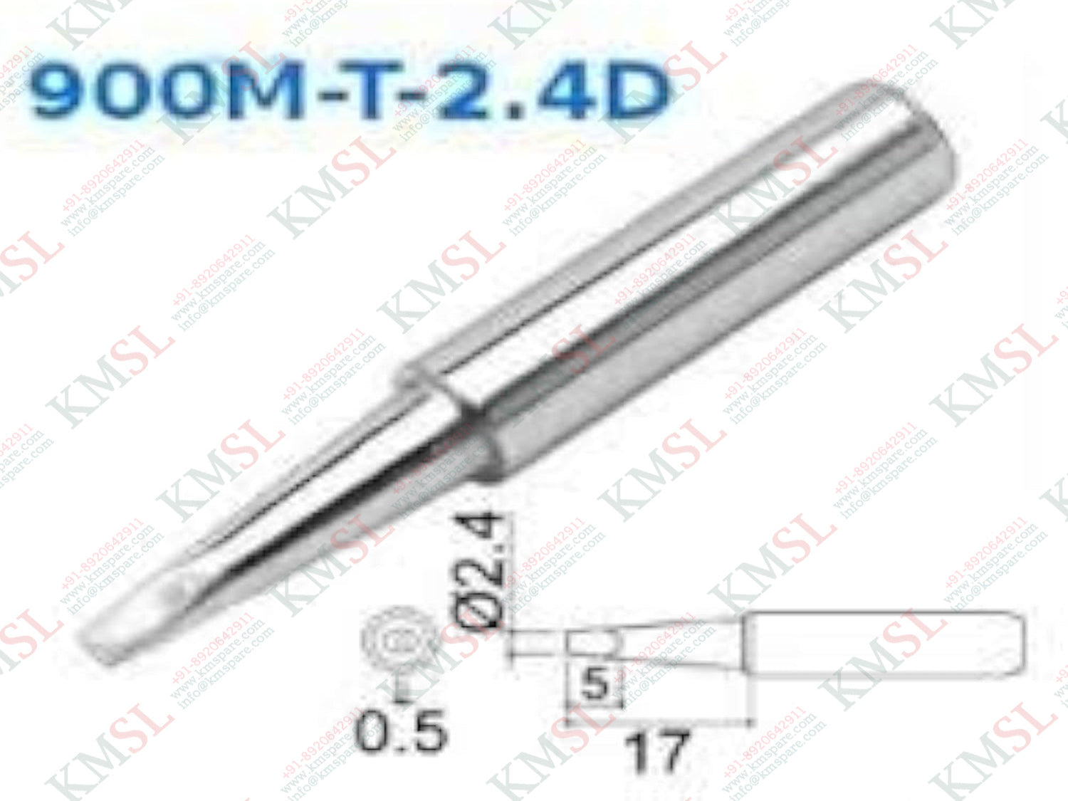 900M-T-2.4D Hakko Soldering Bit | 900M Series Tip – KMSPARE