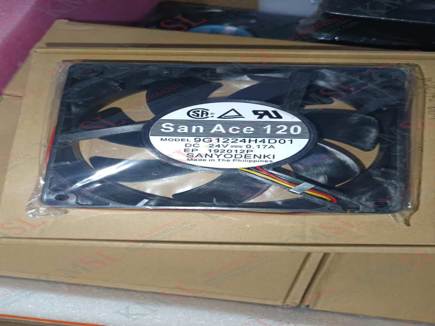 9G1224H4D01 Sanyo Denki Cooling Fan | 24V Industrial Cooling Solution | KMSPARE