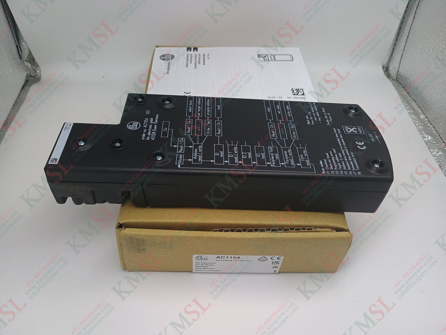 AC1154 IFM AS-Interface Addressing Unit – Industrial Automation | KMSPARE