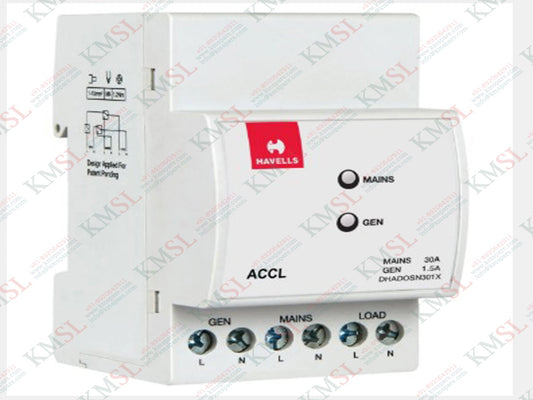 DHADOSN301X Havells, Havells 3 Module SPN ACCL