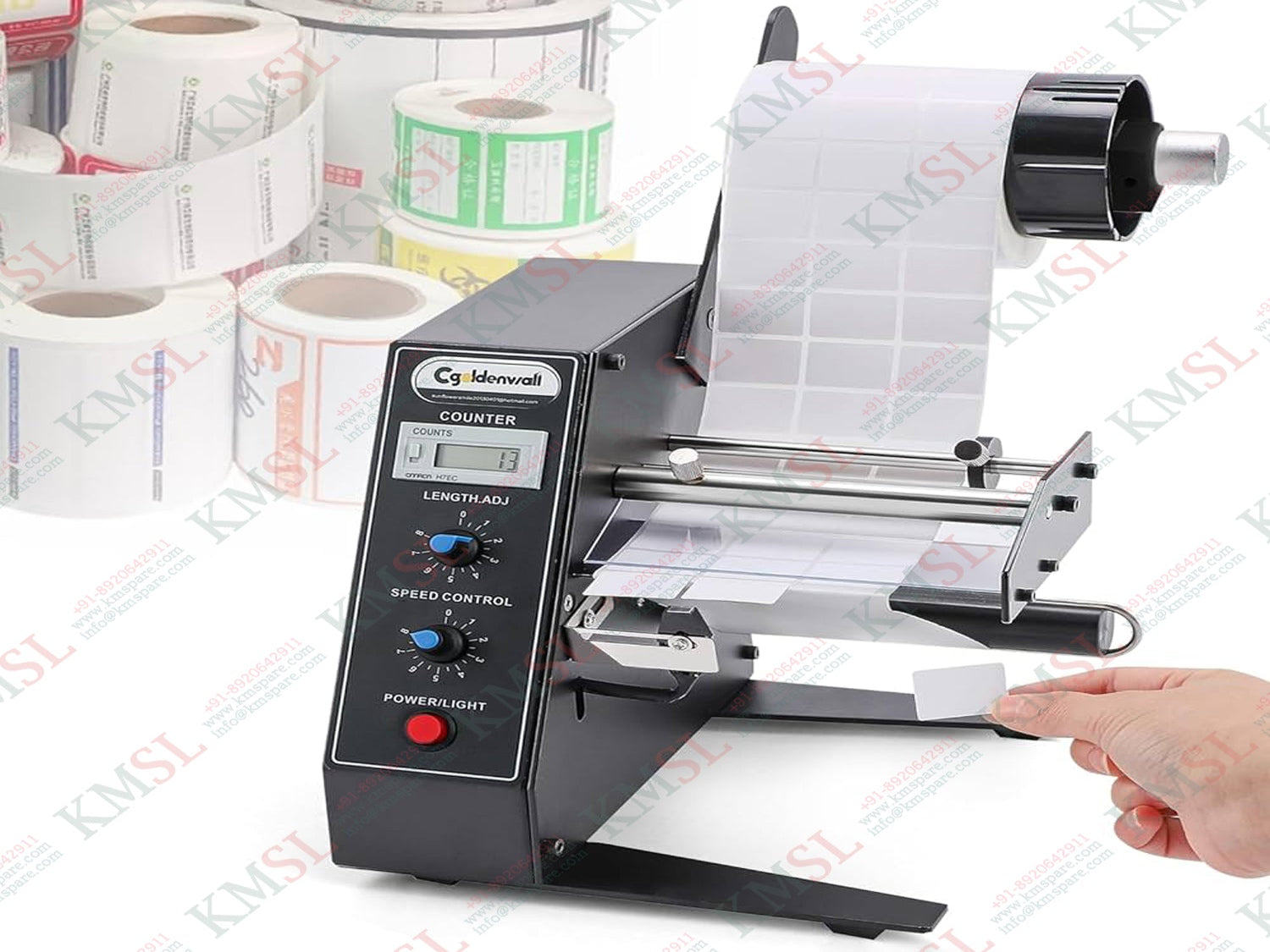 AL-1150D Automatic Label Dispensing Machine | Industrial Label Dispenser – KMSPARE
