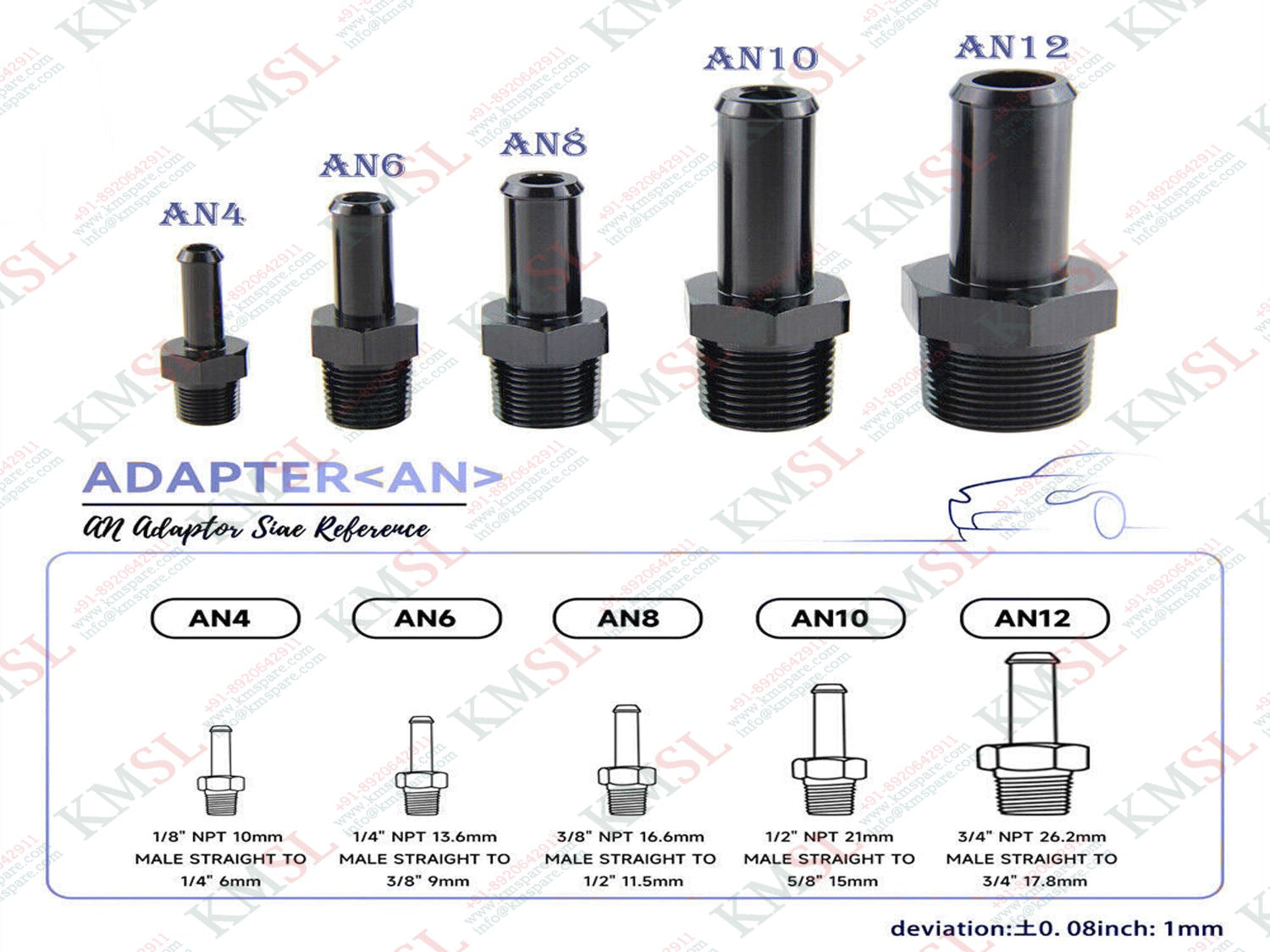 AN4-PN 2N2A006A EVEST Machine Nozzle | KMSPARE LINK PVT LTD