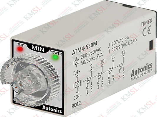 ATM4-530M Autonics, Autonics Miniature Analog Timers