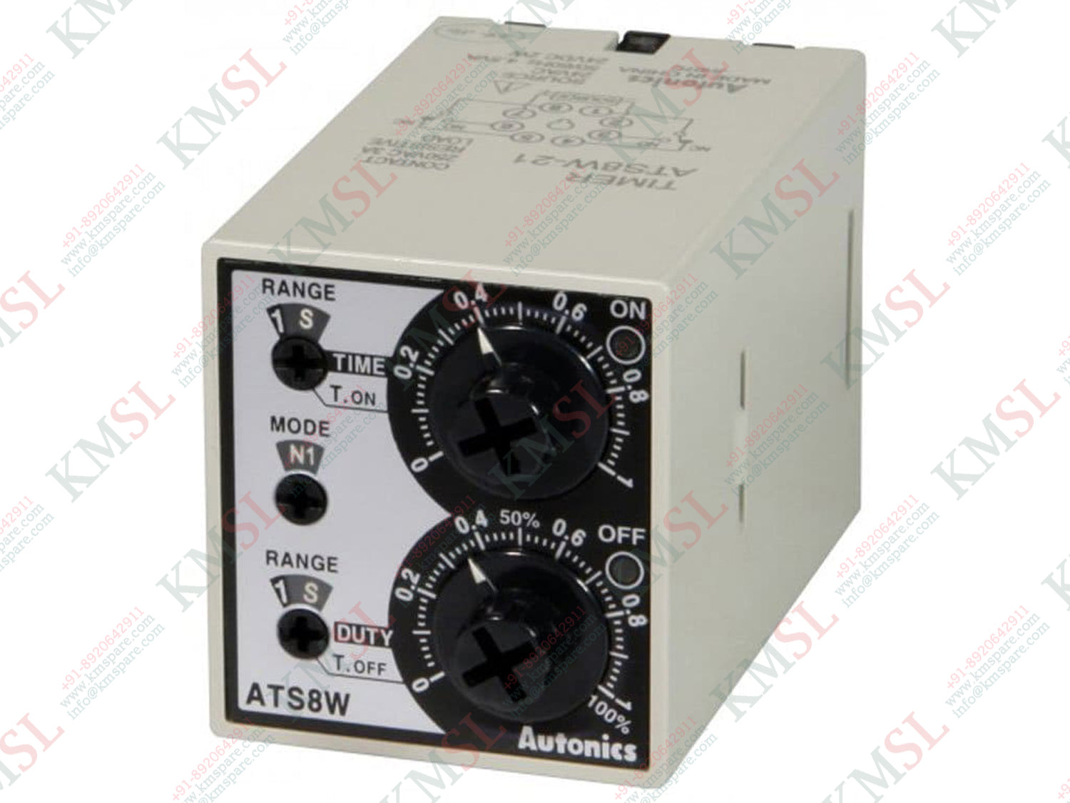 ATS8W-41 Autonics, Autonics Compact Analog Twin Timers