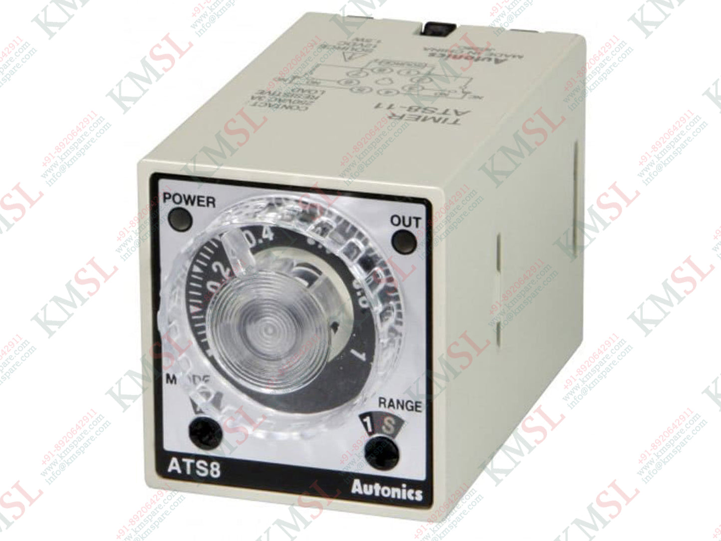 ATS8W-43 Autonics Compact Analog Twin Timer | KMSPARE