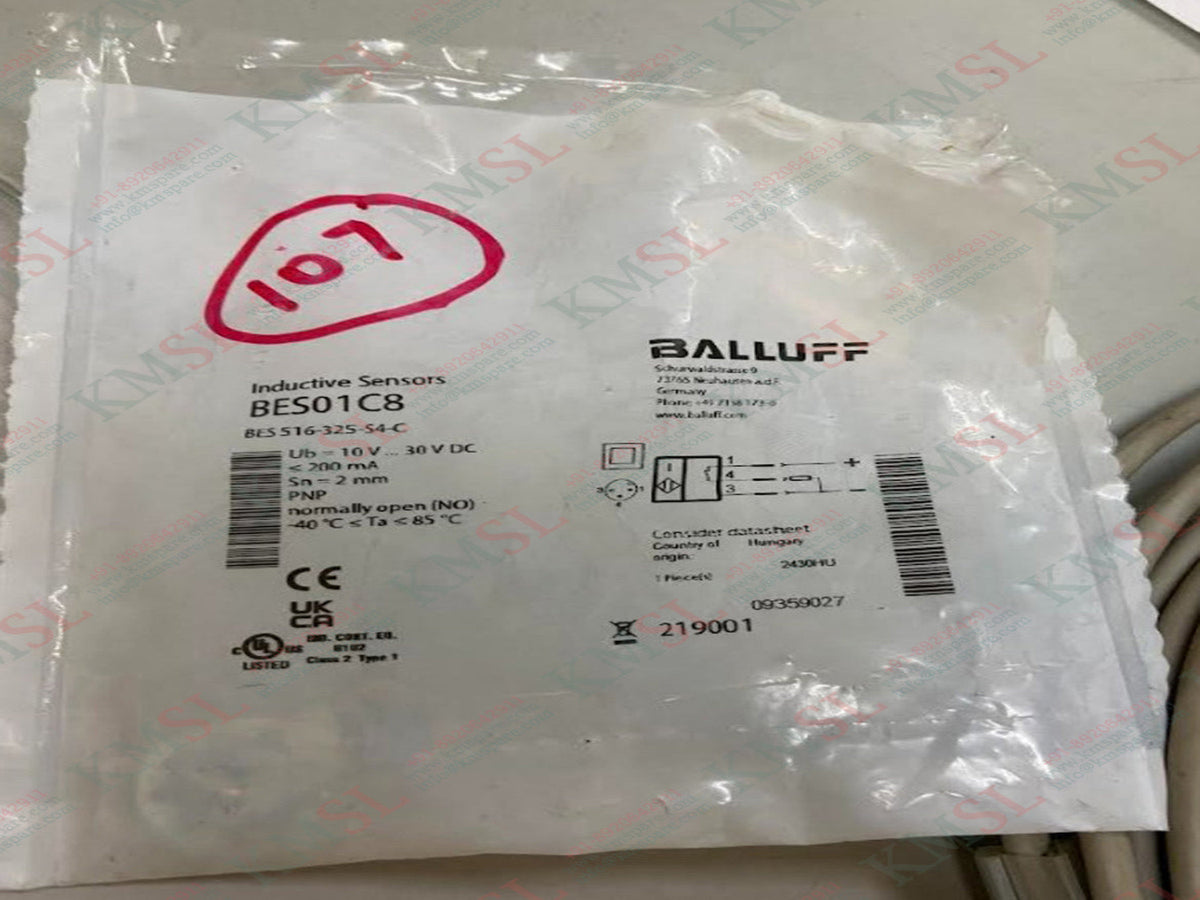 BES01C8 BALLUFF Proximity Sensor | KMSPARE LINK PVT LTD