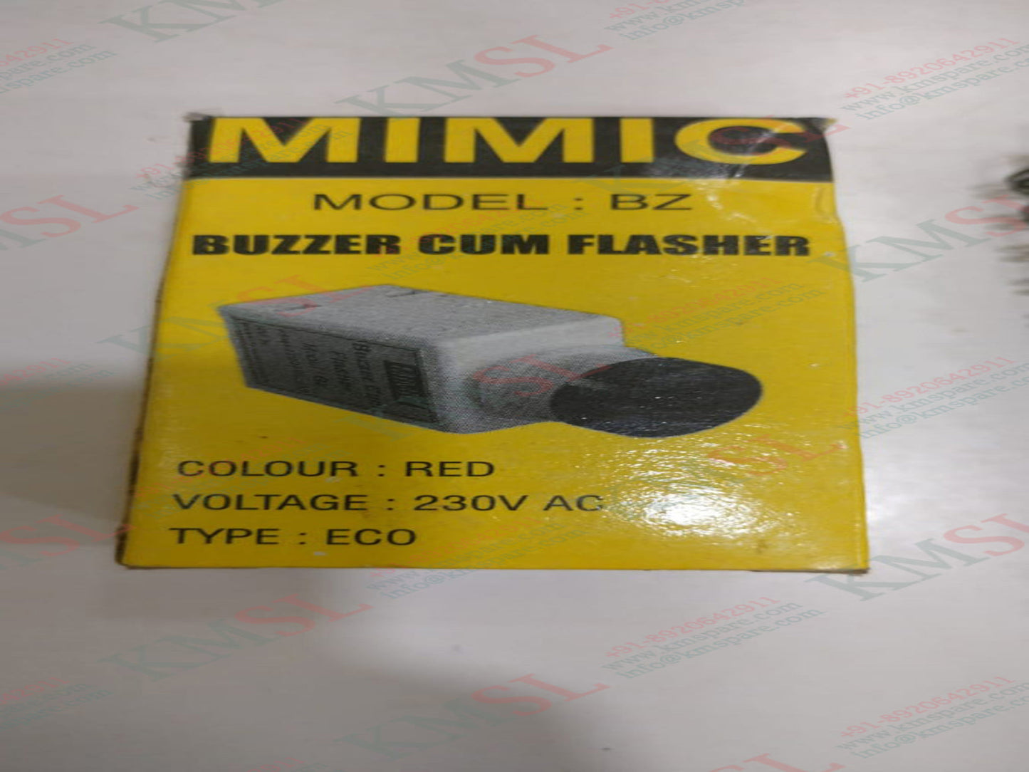 BZ-230VAC Mimic Buzzer Cum Flasher | KMSPARE LINK PVT LTD