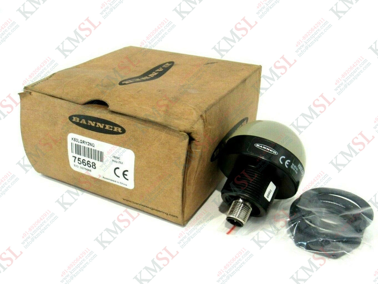 Banner K50LGRY2NQ Tower Light | Industrial LED Signal Light | KMSPARE