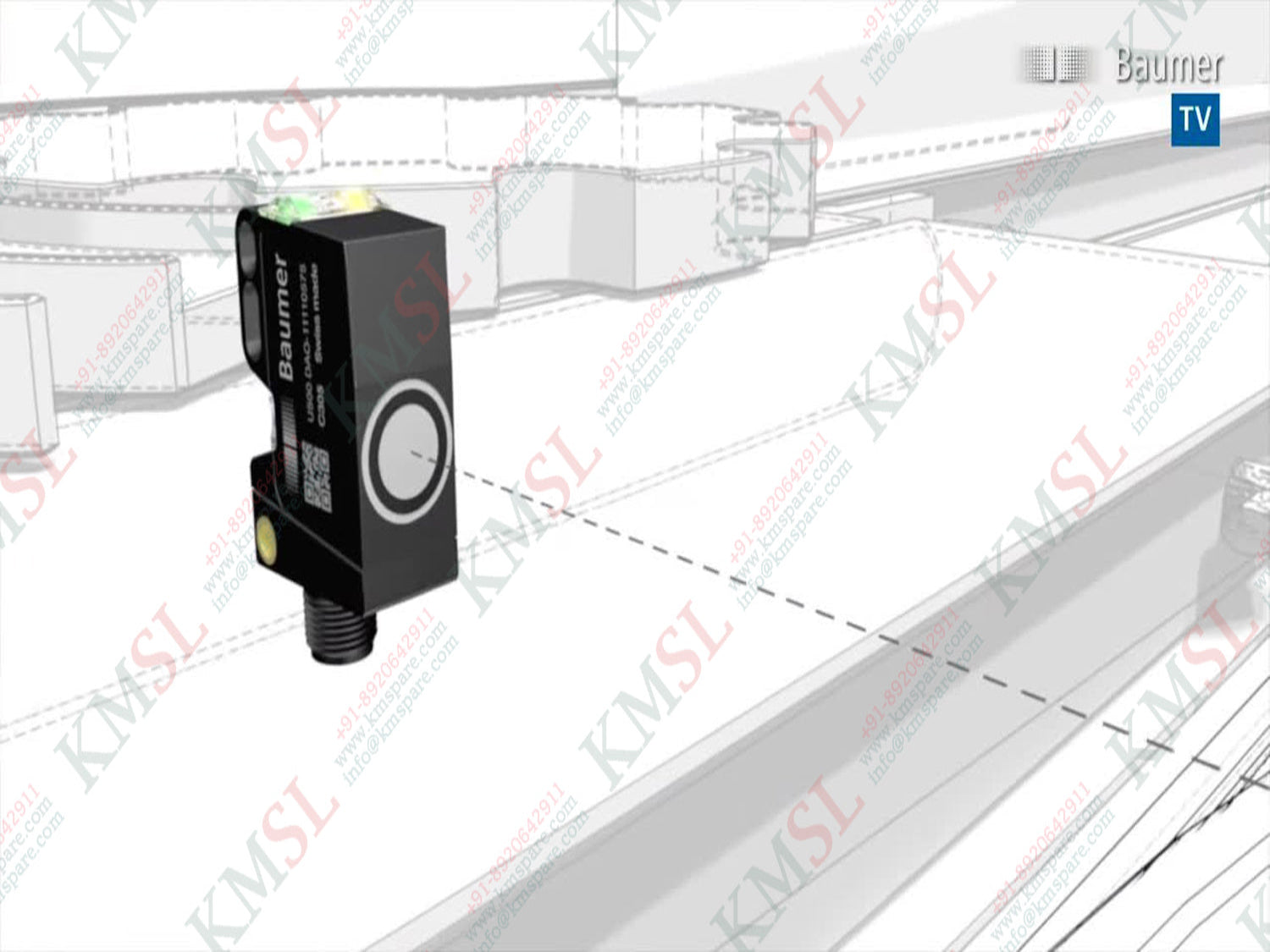 Baumer U500.DA0.2-11200629 Ultrasonic Sensor | High Accuracy Detection | KMSPARE