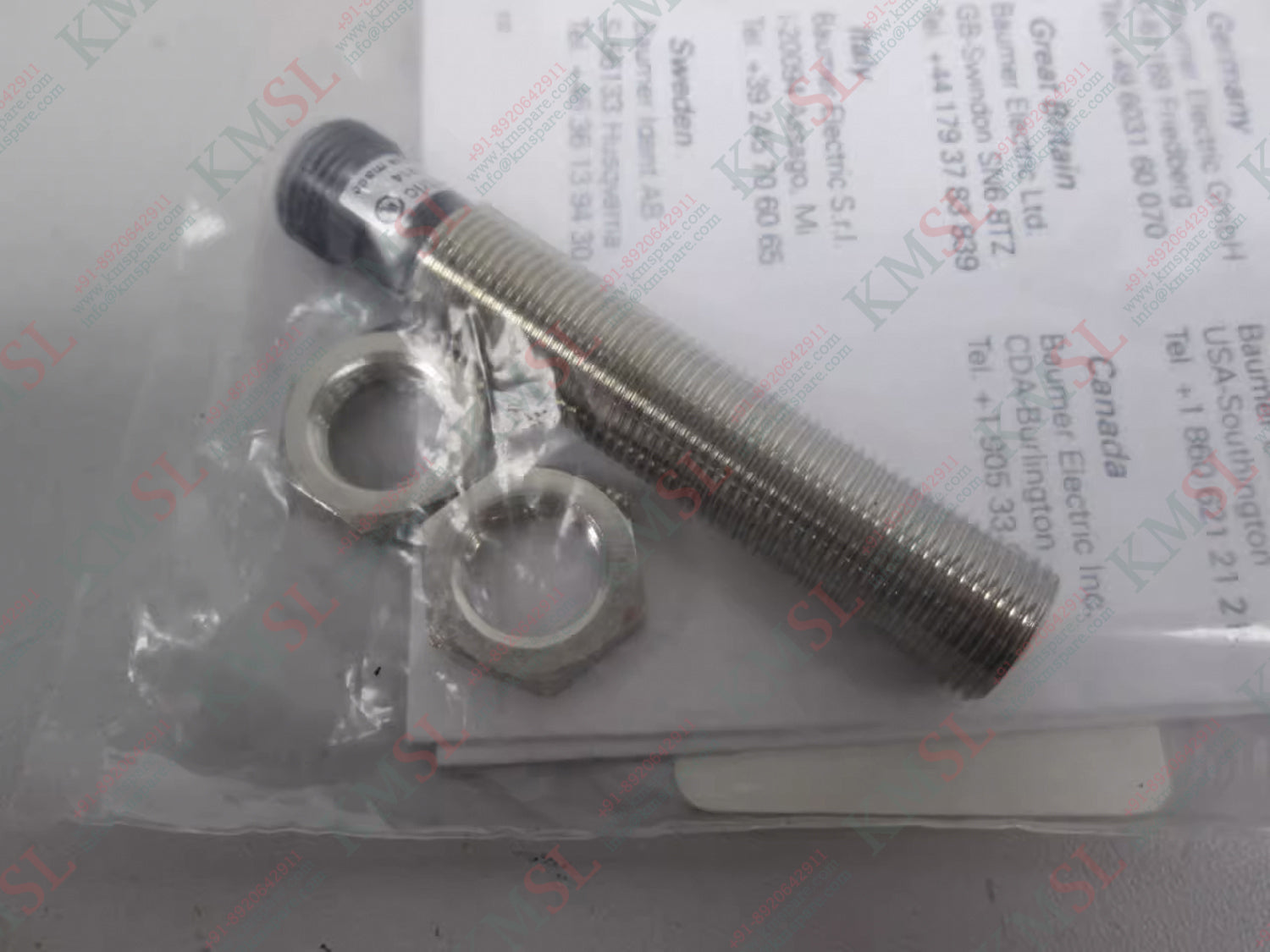 Baumer UNAM-18I6903-S14 Ultrasonic Distance Measuring Sensor | High-Precision Industrial Sensor | KMSPARE