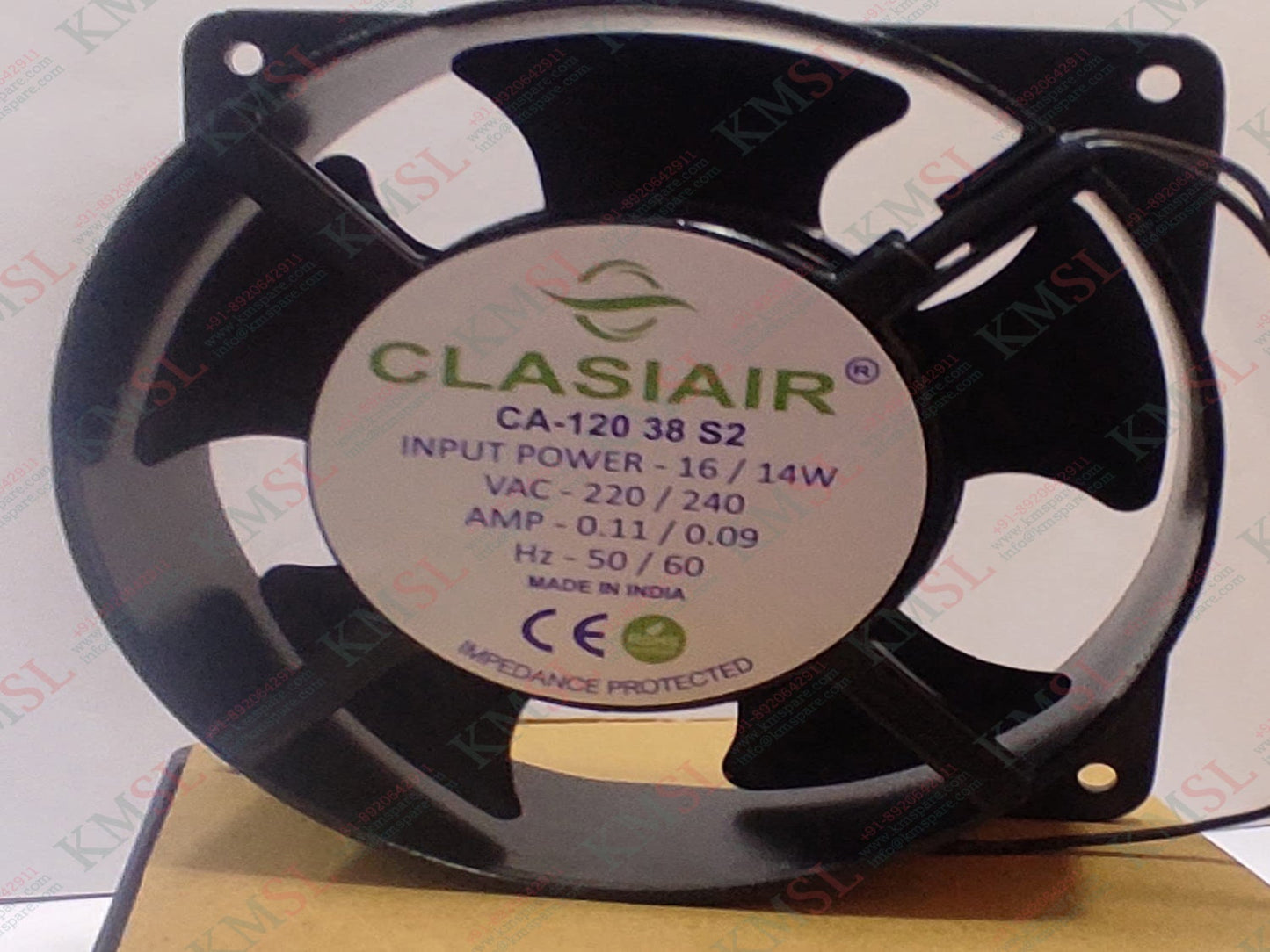 CA-120-38-S2 CLASIAIR Cooling Fan | KMSPARE LINK PVT LTD