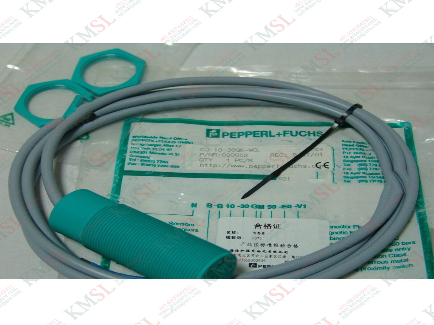 CJ10-30GK-WO P&F Capacitive Sensor | Industrial Proximity Sensor | KMSPARE