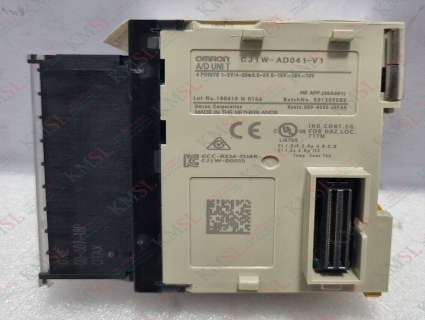 CJ1W-AD041-V1 OMRON Input Module | KMSPARE LINK PVT LTD