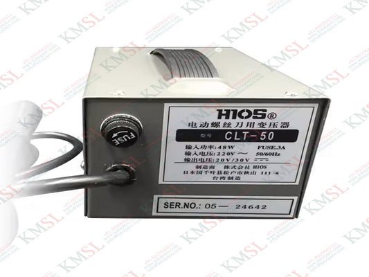 CLT-50 HIOS Electric Screwdriver DC Power Supply | Reliable Power Source | KMSPARE