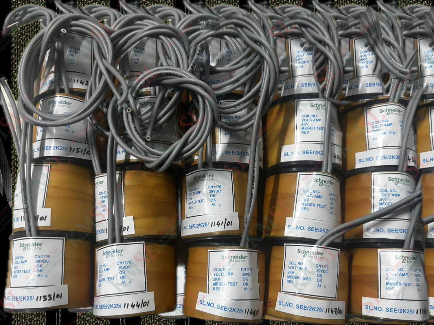 24VDC-HVX VCB Schneider, Schneider Electric Copper Closing Coil