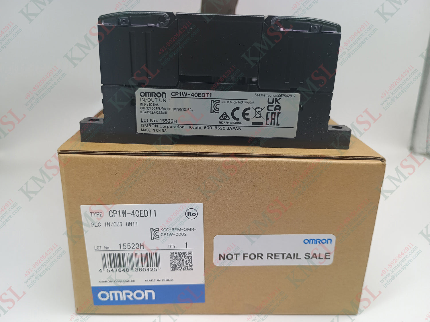 CP1W-40EDT1 Omron Digital Input Module | Industrial Automation I/O Module | KMSPARE